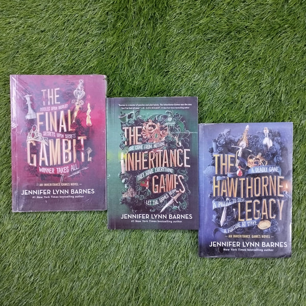 THE FINAL GAMIT+THE INHERITANCE GAMES+THE HAWTHORNE LEGACY