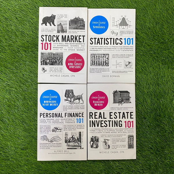 STOCK MARKET 101+STATISTICS 101+PERSONAL FINANCE 101+REAL ESTATE INVESTING 101