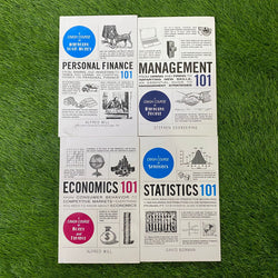 PERSONAL FINANCE 101+MANAGEMENT 101+ECONOMICS 101+STATISTICS 101