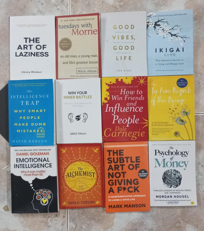 Set of 12 books