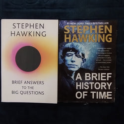 STEPHEN HAWKING  SET 2 BOOKS