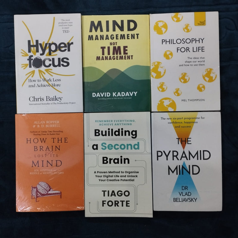 PACK OF 6 BOOKS