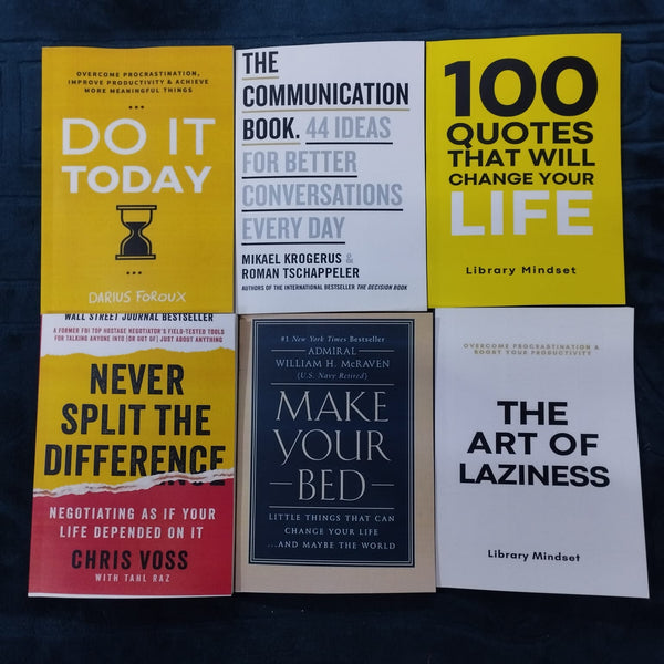 Set of 6 BOOKS