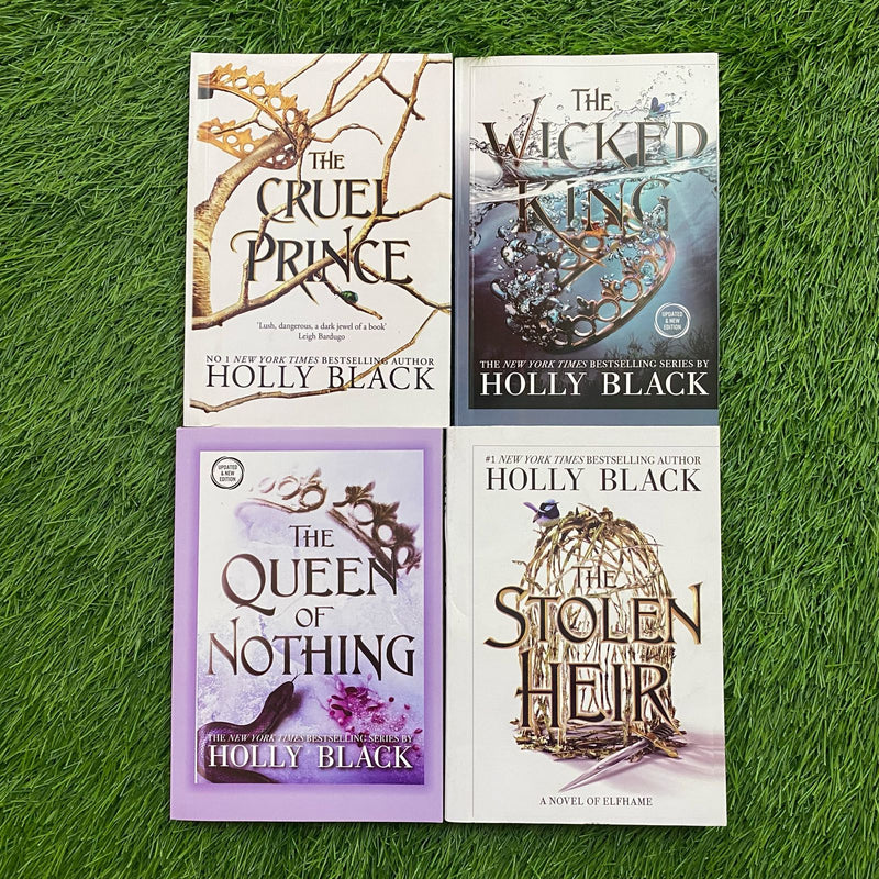 THE CRUEL PRINCE+THE WICKED KING+THE QUEEN OF NOTHING+STOLEN HEIR