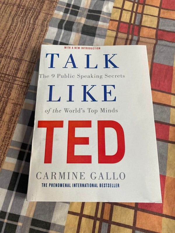 Talk Like TED Book by Carmine Gallo